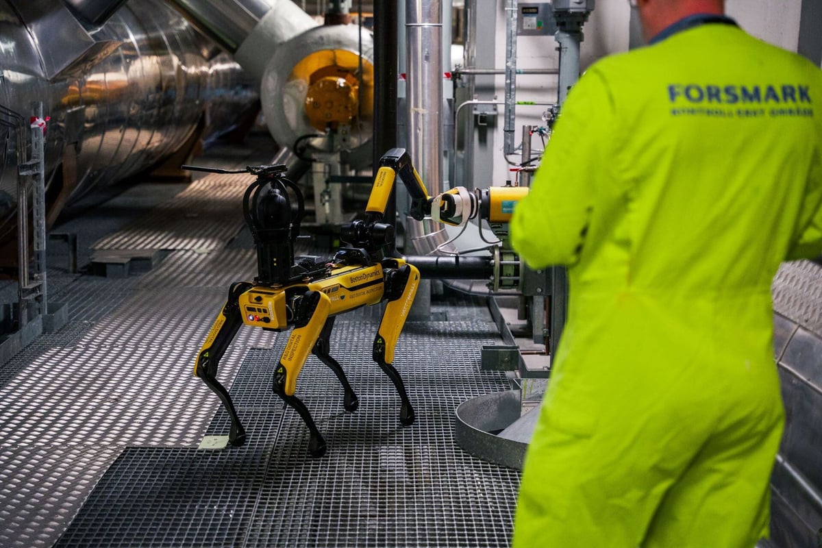 Hvordan robothunden Spot og AI hjælper med at drive energiomstillingen